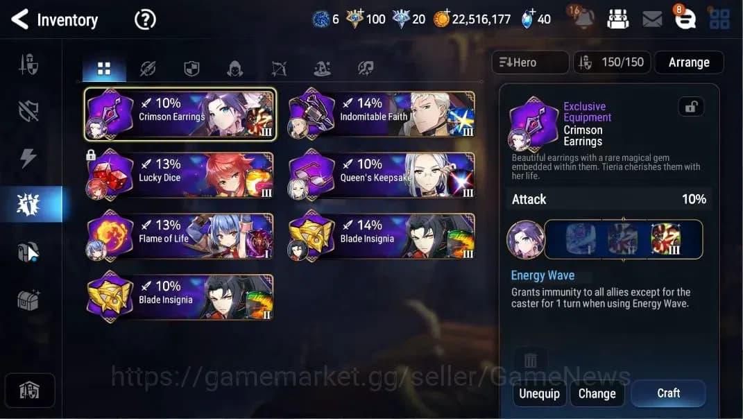 Epic Seven Accounts GLOBAL Unverif|NewEra|10 ML(Salome,LOTScales,BArun image 20