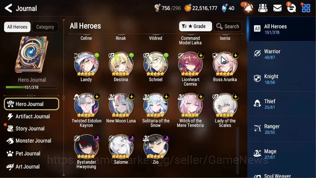 Epic Seven Accounts GLOBAL Unverif|NewEra|10 ML(Salome,LOTScales,BArun image 6