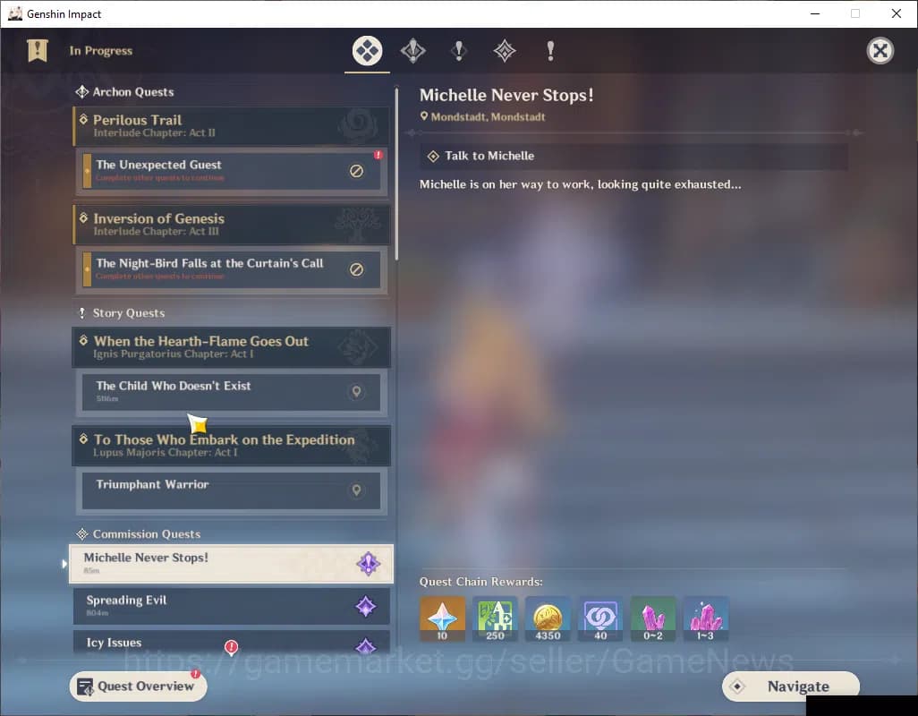 Genshin Impact Accounts ASIA|AR 58|8 Limited +6(*5Wep)|Prime Team Skirk|(F image 11
