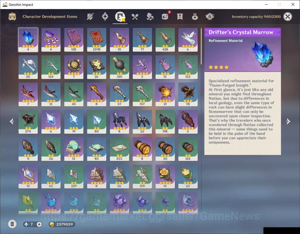 Genshin Impact Accounts ASIA|AR 58|8 Limited +6(*5Wep)|Prime Team Skirk|(F image 7