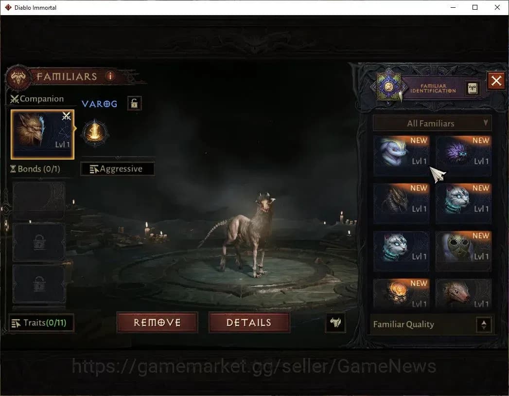 Diablo Immortal Accounts SEA - Verathiel|CS ON|Lv60(706)|Demon Hunter|CR 41 image 11