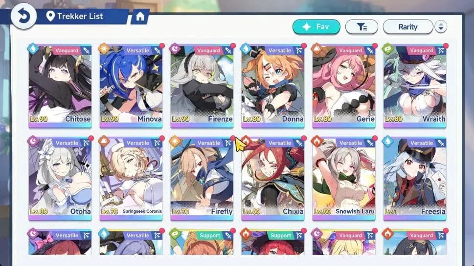 Stella Sora Accounts GLOBAL Lv40|13 SSR 7 Limited[Otoha,ChixiaT1,Donna, image 1