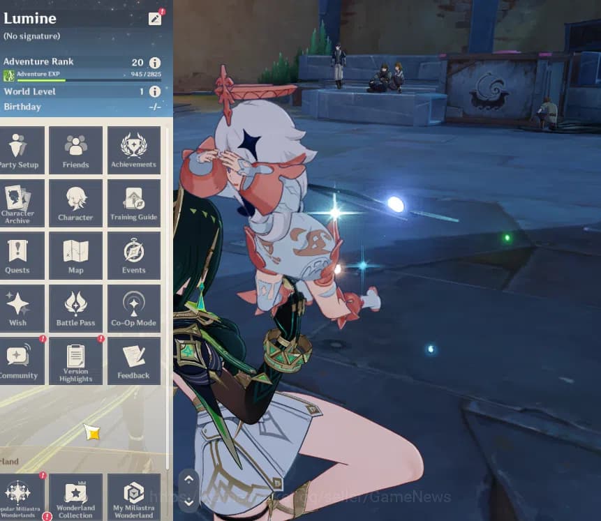 Genshin Impact Accounts ASIA|STARTER|AR 20|1 Limited+15(*4Character)|Nefer image 2