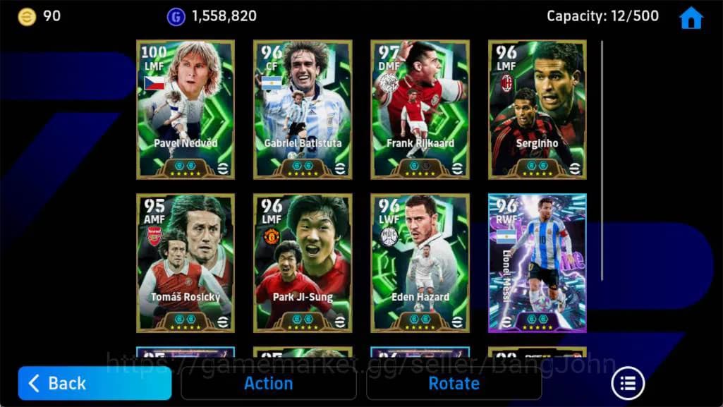 eFootball Accounts Android, Pwr 3148, Adriano PES,P nedved epc new,vi image 4
