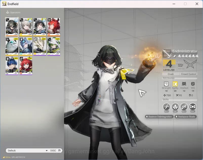 Arknights: Endfield Accounts Starter Fresh | NA/EU | New Horizons On | Day 2 Si image 1
