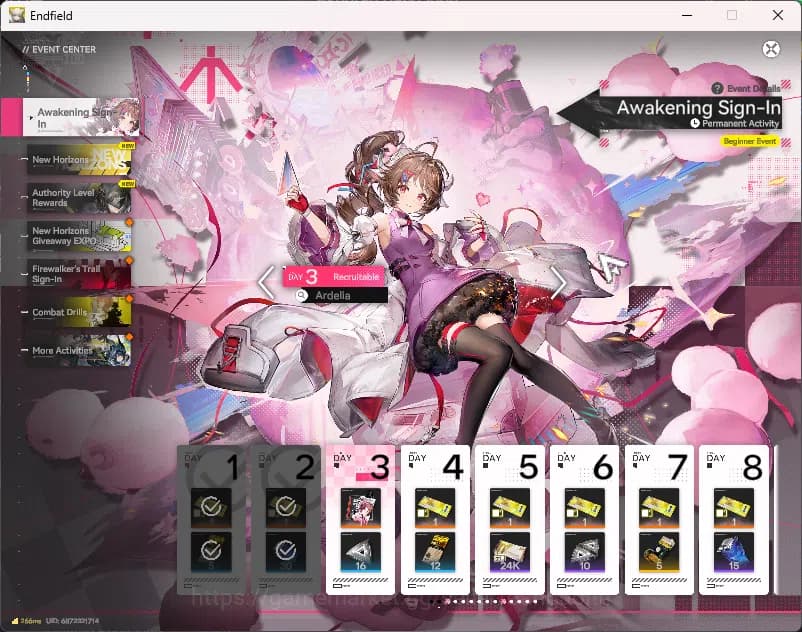 Arknights: Endfield Accounts Starter Fresh | NA/EU | New Horizons On | Day 2 Si image 7