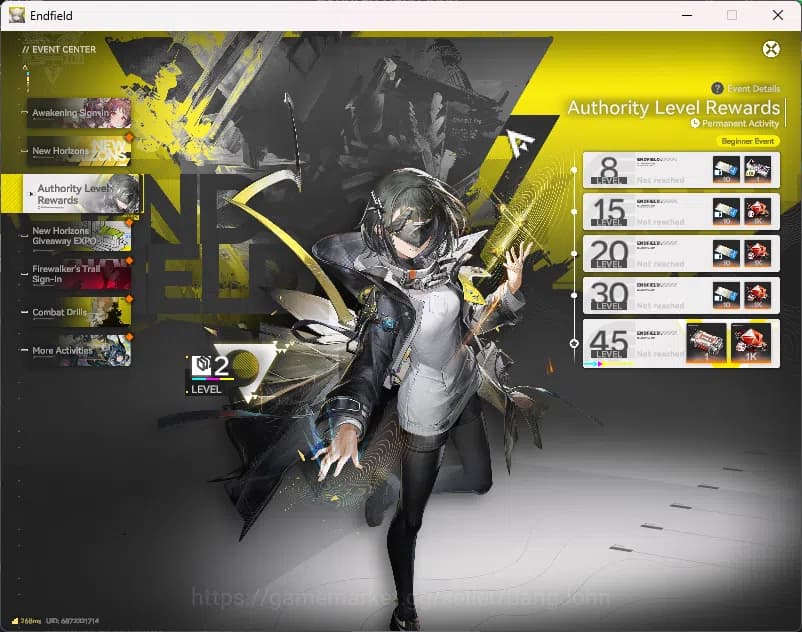 Arknights: Endfield Accounts Starter Fresh | NA/EU | New Horizons On | Day 2 Si image 9