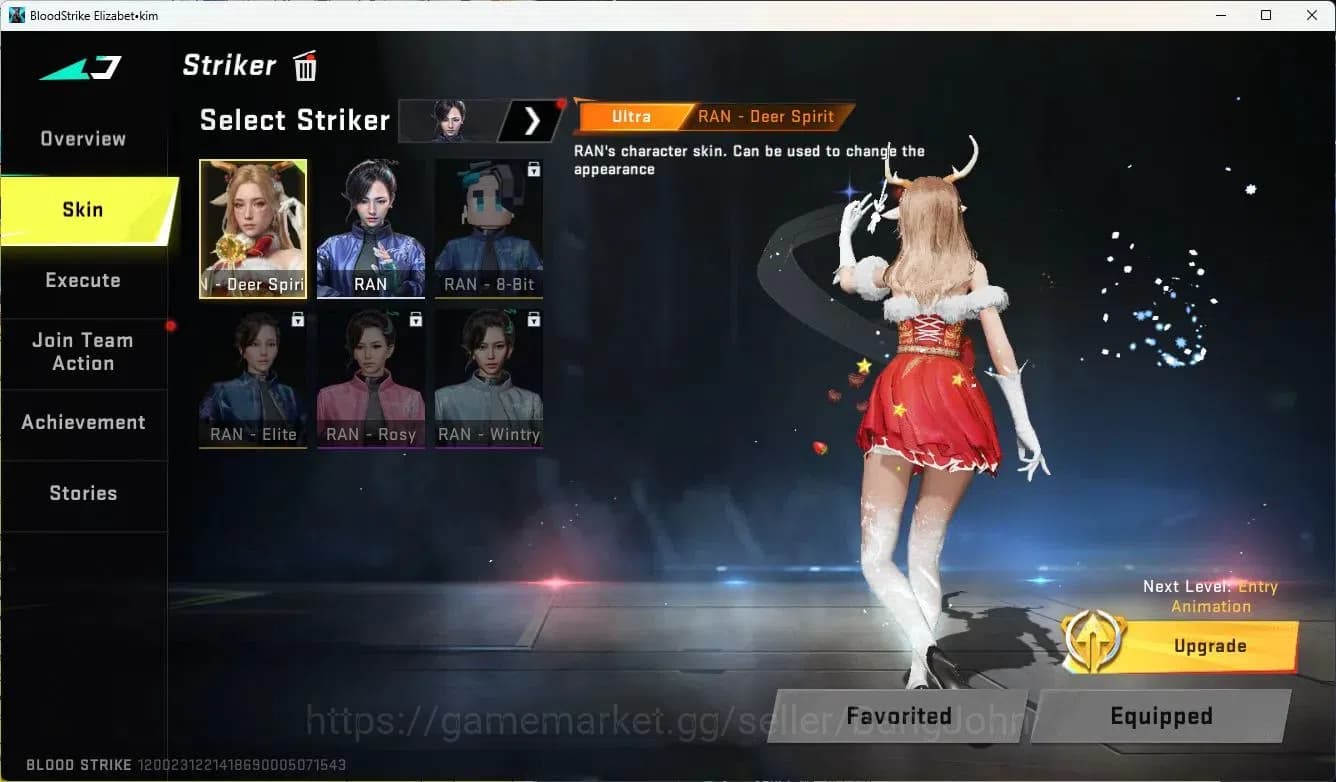 Blood Strike Accounts ASIA |ETHERNAL=SPEAR(LVL1)|ULTRA=RAN|SKIN LEGEN 2 image 3