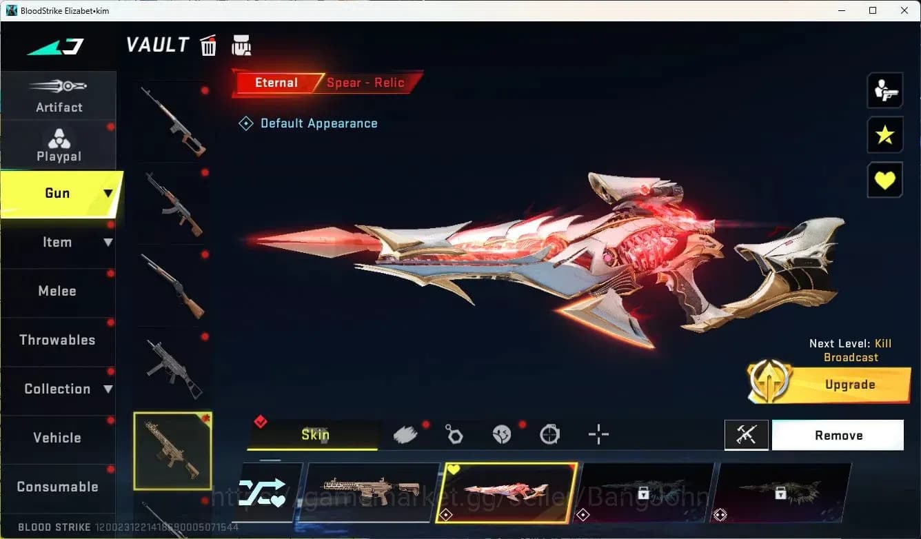 Blood Strike Accounts ASIA |ETHERNAL=SPEAR(LVL1)|ULTRA=RAN|SKIN LEGEN 2 image 5