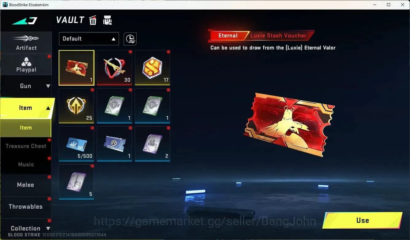 Blood Strike Accounts ASIA |ETHERNAL=SPEAR(LVL1)|ULTRA=RAN|SKIN LEGEN 2 image 6