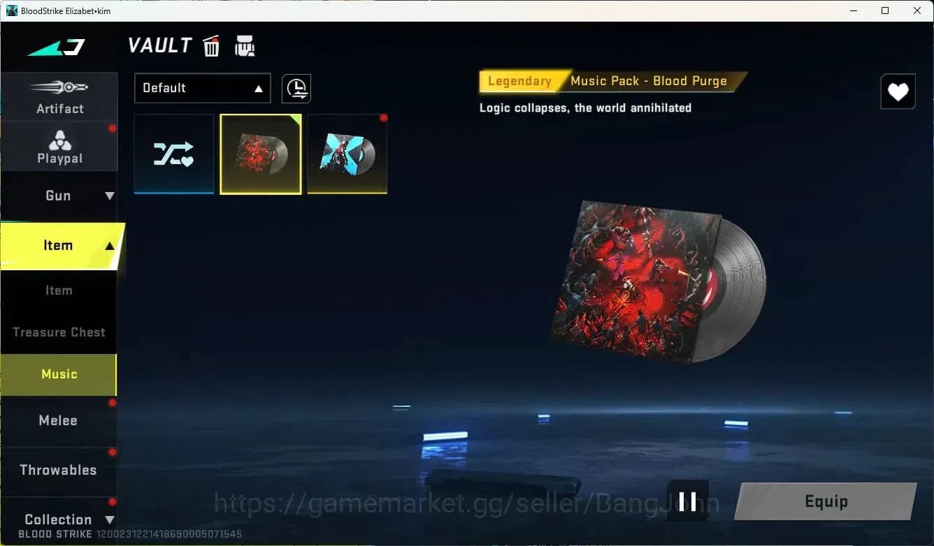 Blood Strike Accounts ASIA |ETHERNAL=SPEAR(LVL1)|ULTRA=RAN|SKIN LEGEN 2 image 8