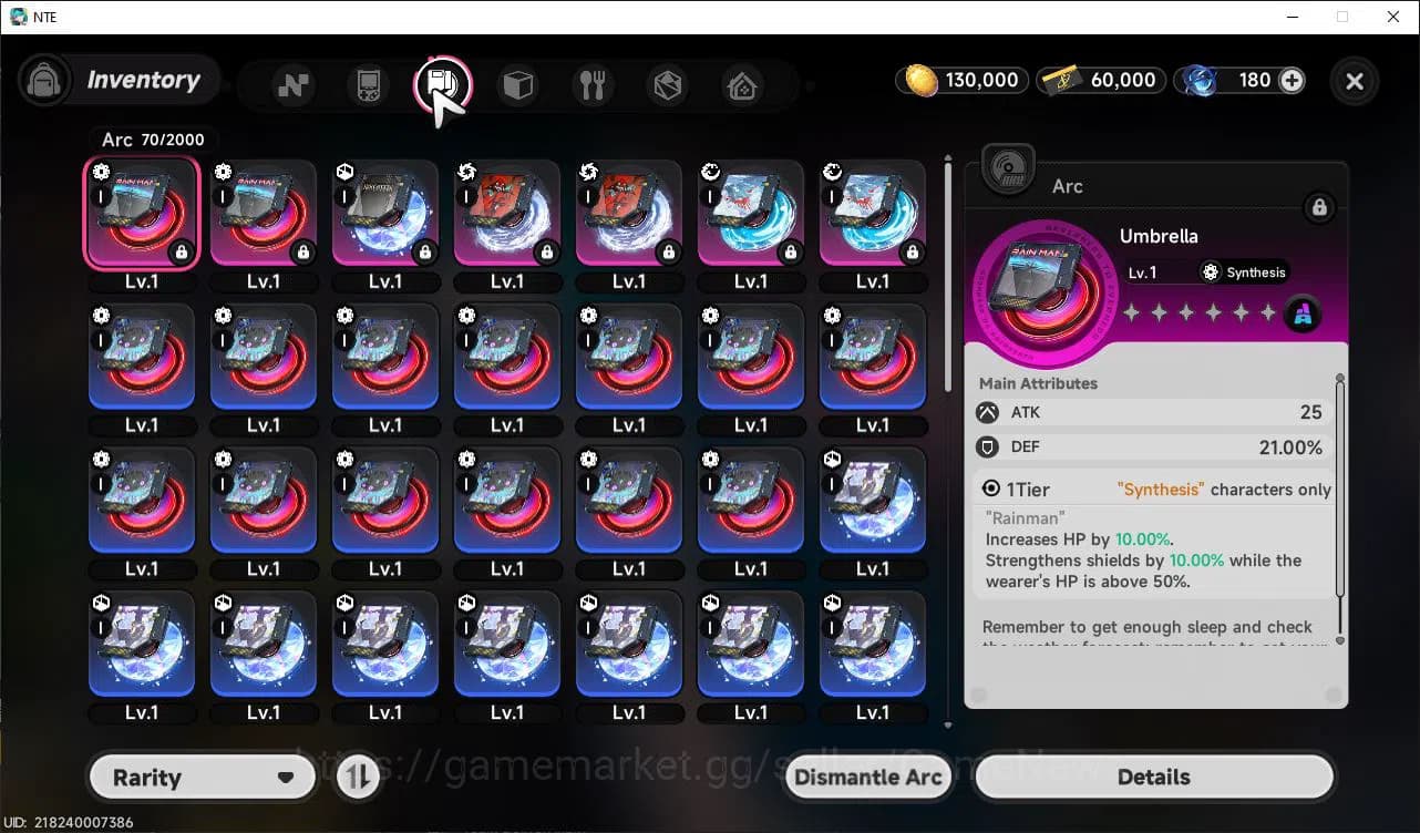 Neverness to Everness Accounts GLOBAL EU| HL 3| 1 SSR Limited Meta Nanally A1 + S image 8