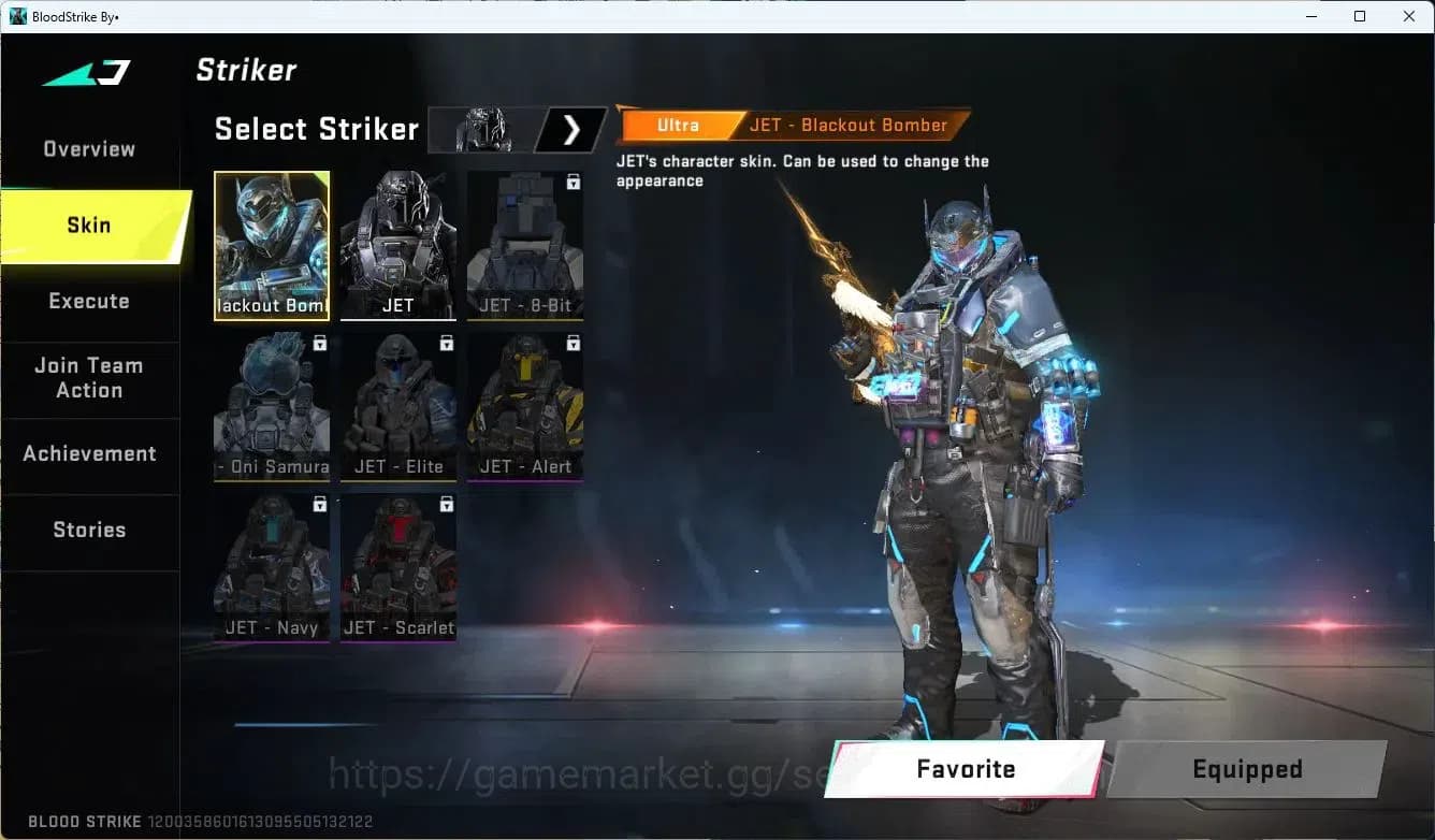 Blood Strike Accounts ASIA|LIMITED,AR97|COLLAB,QBZ95|EVOLVED,FAL|ULTRA,M image 4