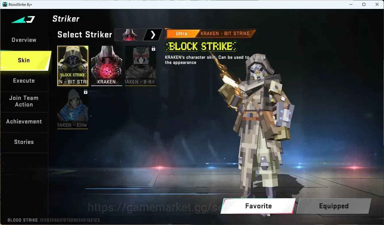 Blood Strike Accounts ASIA|LIMITED,AR97|COLLAB,QBZ95|EVOLVED,FAL|ULTRA,M image 5