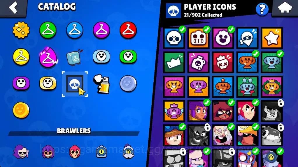 Brawl Stars Accounts 1011 Trophy|12 Brawler|1 Epic(Fuchsia Maisie) 1 Su image 13