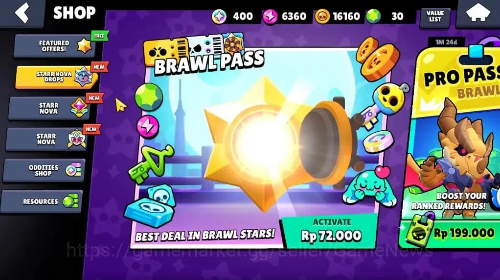 Brawl Stars Accounts 1011 Trophy|12 Brawler|1 Epic(Fuchsia Maisie) 1 Su image 7