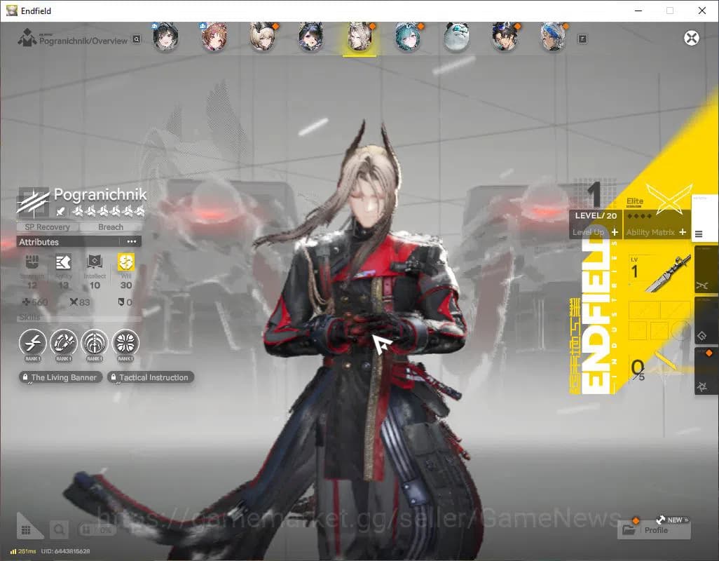 Arknights: Endfield Accounts NA/EU|Lv 15|SSR 3(1Limit)+8(*6WP)|TangTangP1+Sign image 3
