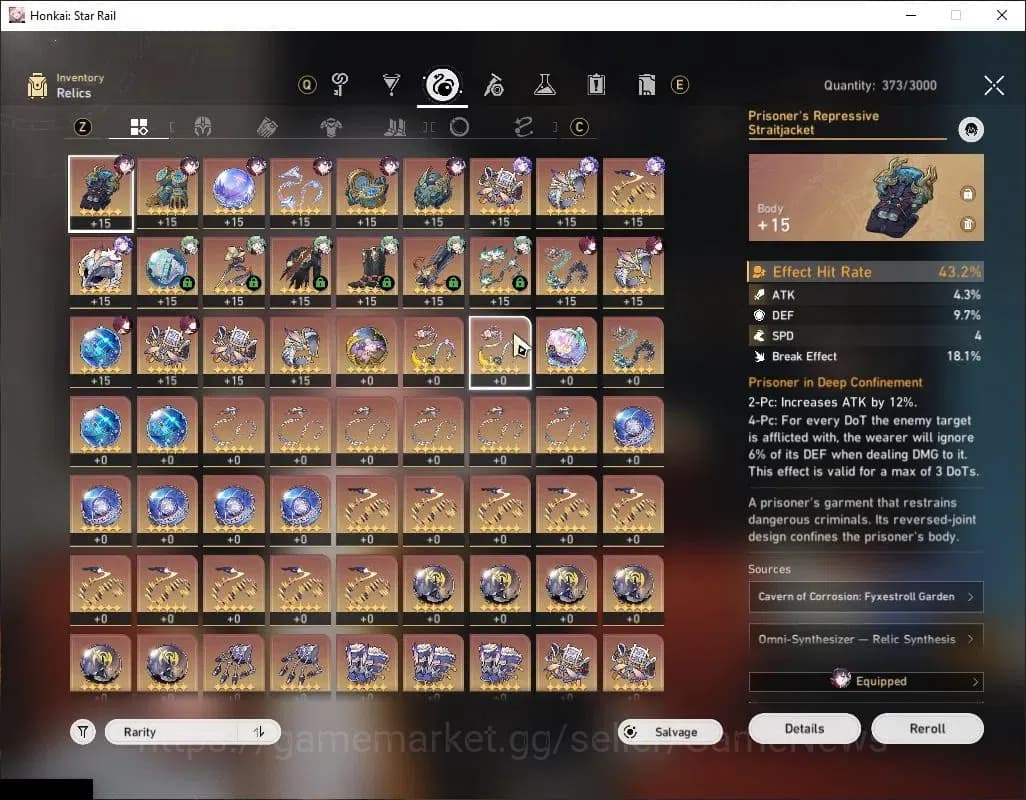 Honkai Star Rail Accounts Asia|TL 42|DOT Prem Team|9 Limited|[Hysilens,Black image 11