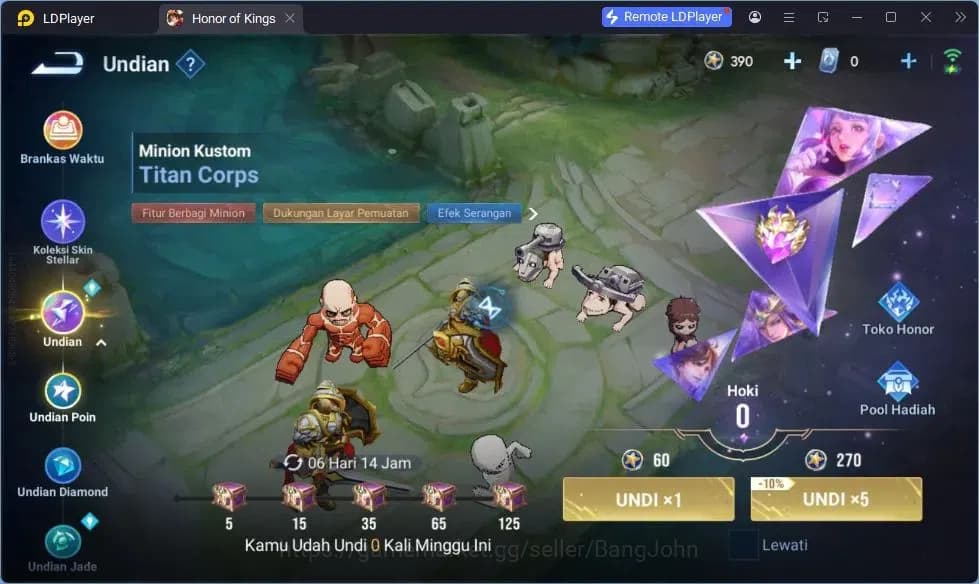 Honor of Kings Accounts GLOBAL Starter |71HR|33SK|Legend Wukoong,Angela|Co image 4