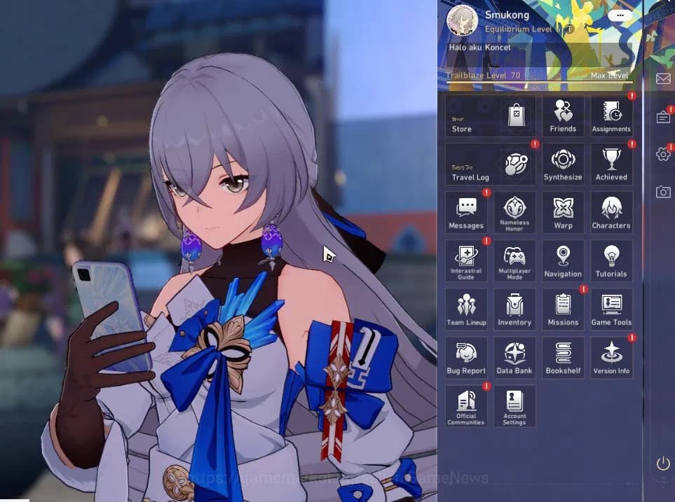 Honkai Star Rail Accounts ASIA|TL 70|15 Limit|[Phainon,Sunday,Saber,Castoric image 1