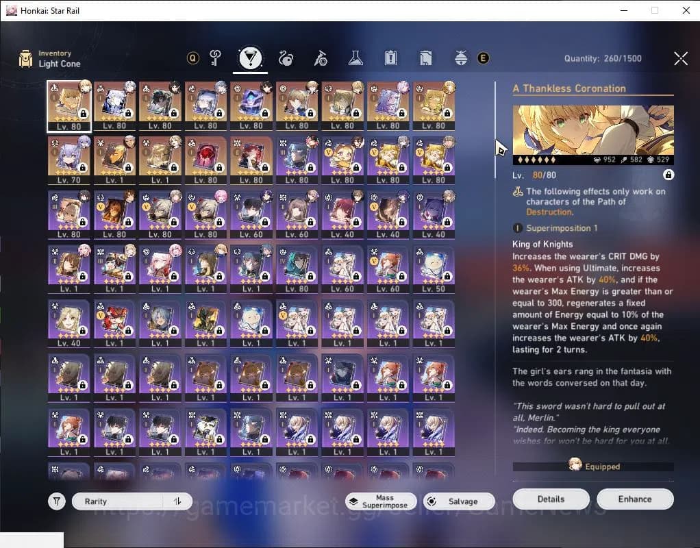 Honkai Star Rail Accounts ASIA|TL 70|15 Limit|[Phainon,Sunday,Saber,Castoric image 5