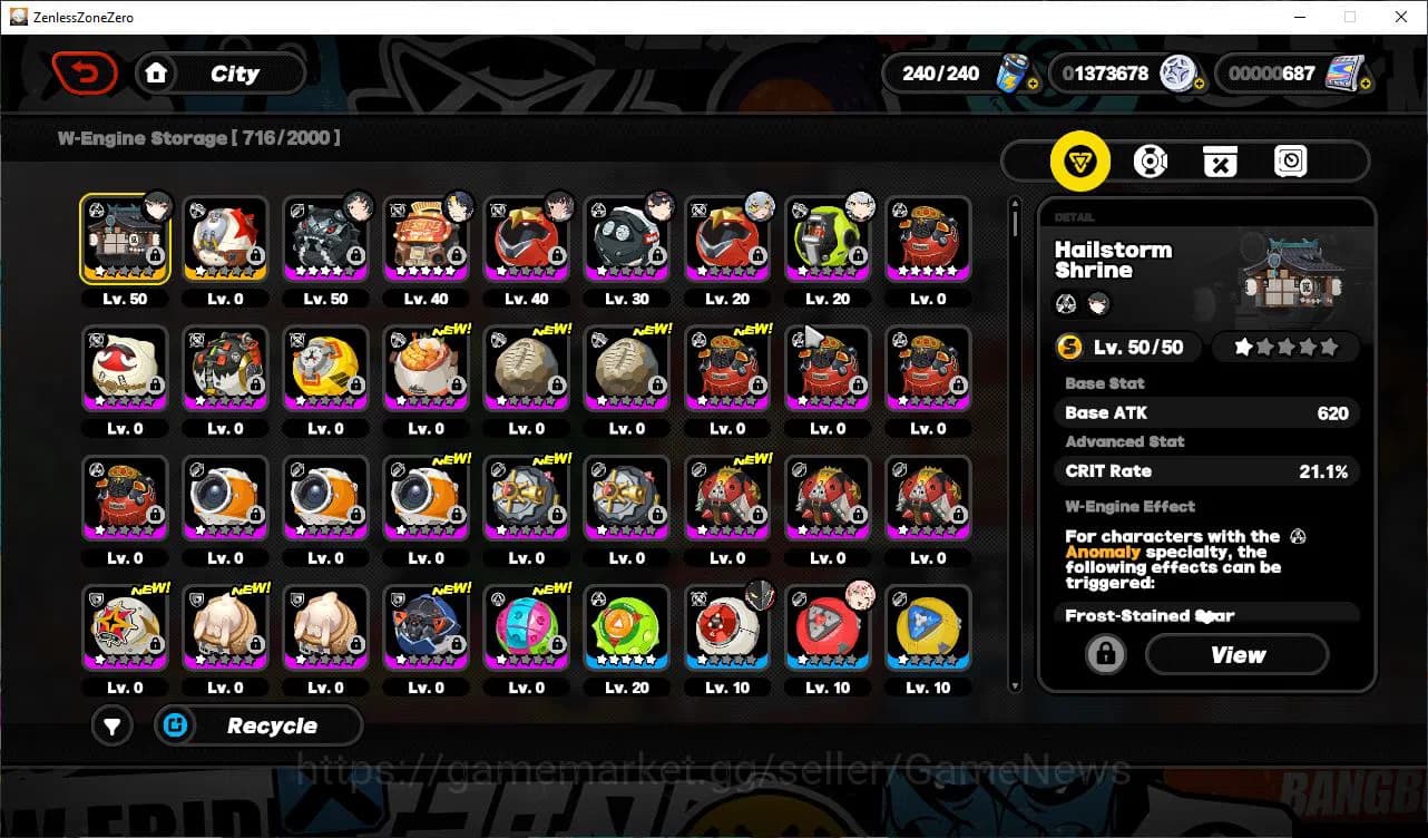 Zenless Zone Zero Accounts ASIA| IK 50 |S1 Ch3|4 Limited |Miyabi+Sign,Astra Y image 7