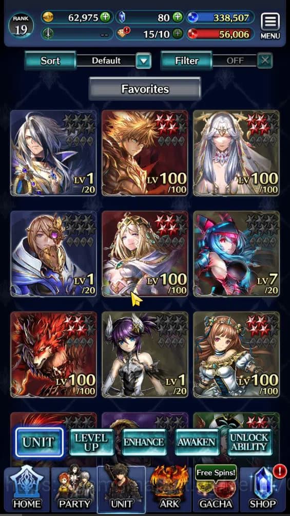 Last Cloudia Accounts GLOBAL|Rank 19|Top Tier Unit [Emperor Lonardo,Arkh image 1