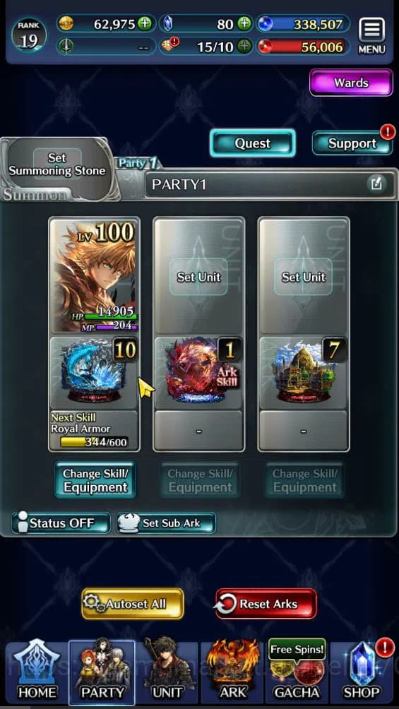 Last Cloudia Accounts GLOBAL|Rank 19|Top Tier Unit [Emperor Lonardo,Arkh image 10