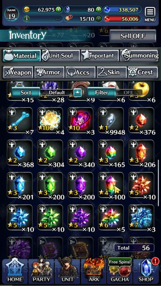 Last Cloudia Accounts GLOBAL|Rank 19|Top Tier Unit [Emperor Lonardo,Arkh image 11