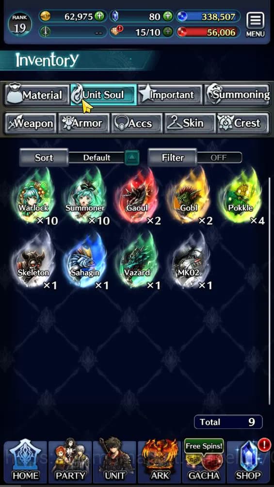 Last Cloudia Accounts GLOBAL|Rank 19|Top Tier Unit [Emperor Lonardo,Arkh image 4