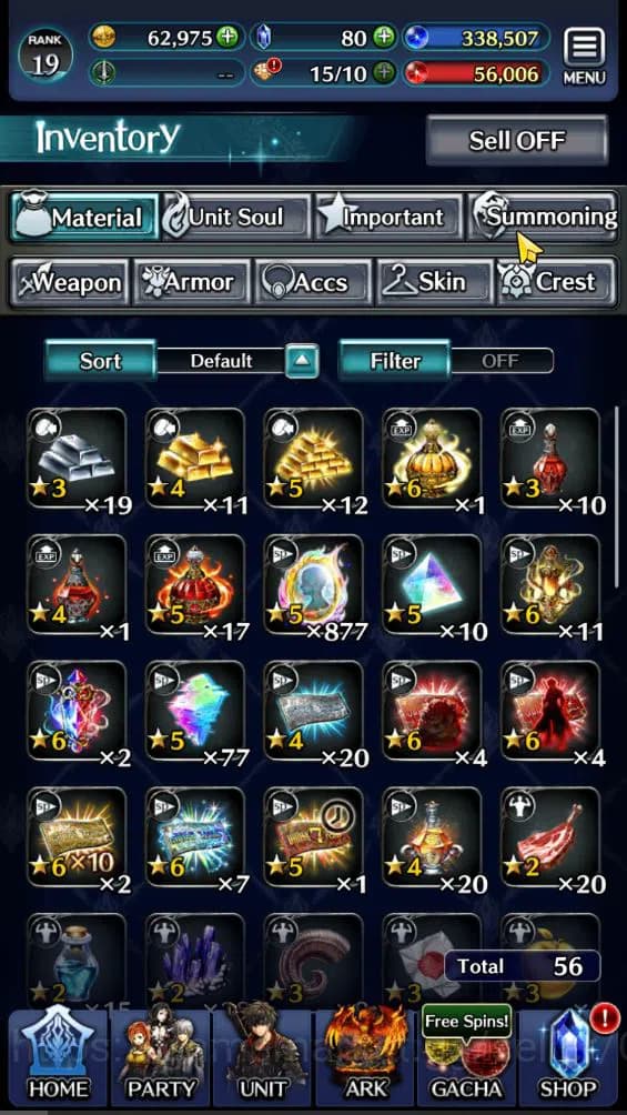 Last Cloudia Accounts GLOBAL|Rank 19|Top Tier Unit [Emperor Lonardo,Arkh image 8