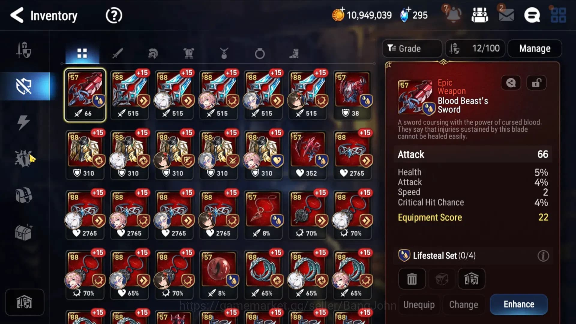 Epic Seven Accounts Global Unverif|4 ML(Salome,Empyrean Iseria,Silver image 5