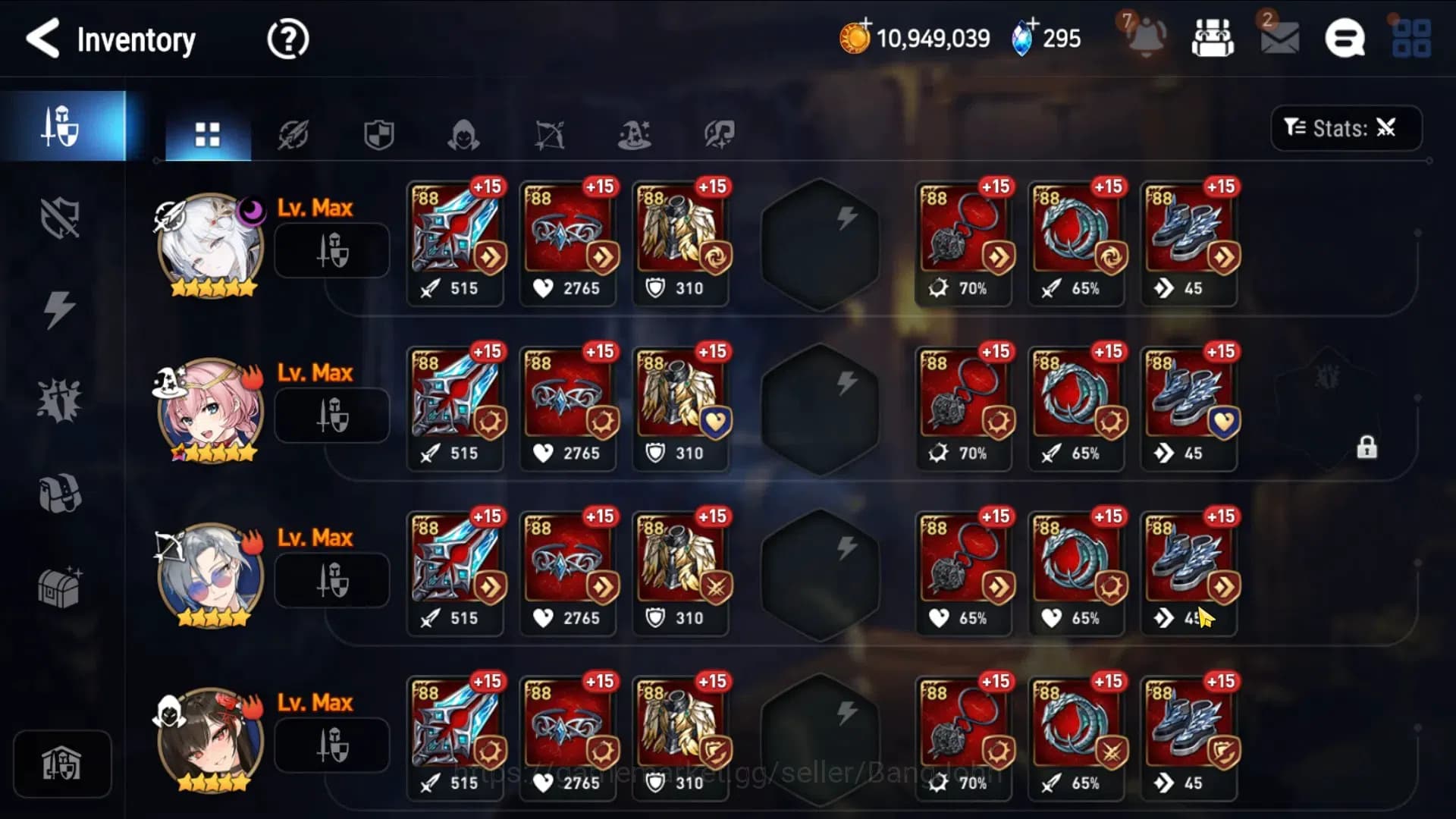 Epic Seven Accounts Global Unverif|4 ML(Salome,Empyrean Iseria,Silver image 6