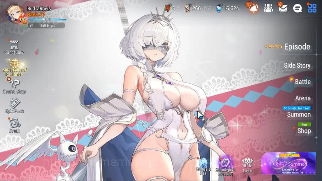 Epic Seven Accounts GLOBAL Unverif|New Era|5 ML(Salome,LOT Scales,DB S image 1