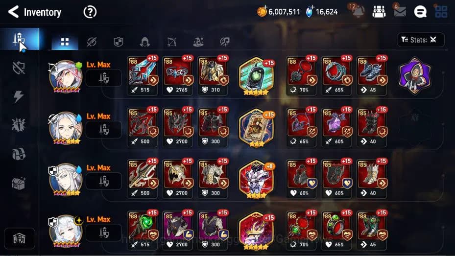 Epic Seven Accounts GLOBAL Unverif|New Era|5 ML(Salome,LOT Scales,DB S image 11