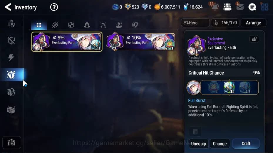 Epic Seven Accounts GLOBAL Unverif|New Era|5 ML(Salome,LOT Scales,DB S image 8