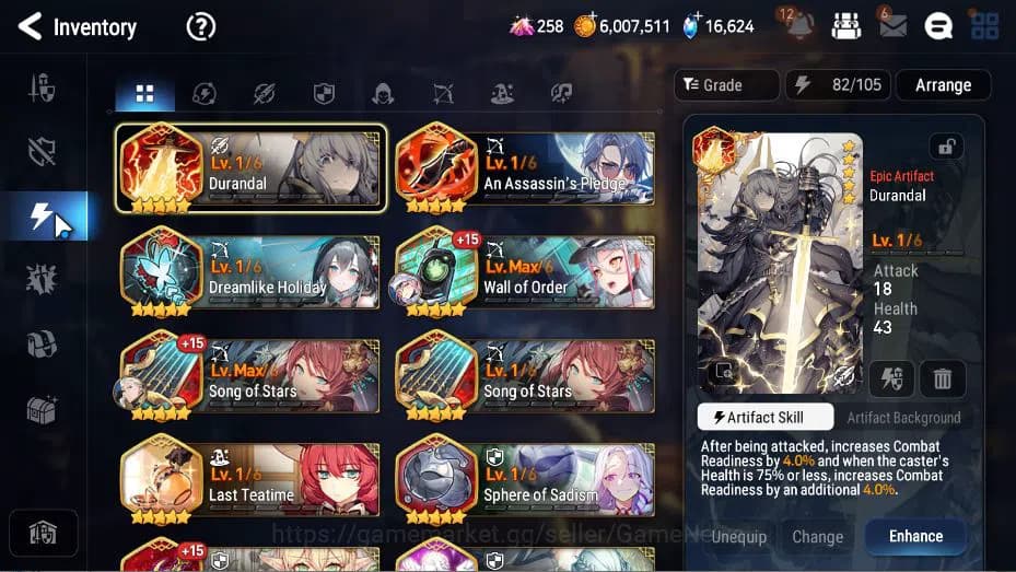 Epic Seven Accounts GLOBAL Unverif|New Era|5 ML(Salome,LOT Scales,DB S image 9