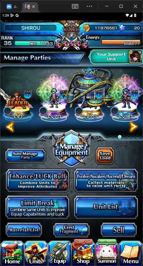 Grand Summoners Accounts GLOBAL|Ascend 13|Shirou Emiya(TW),Chloe(TW),Summer image 6