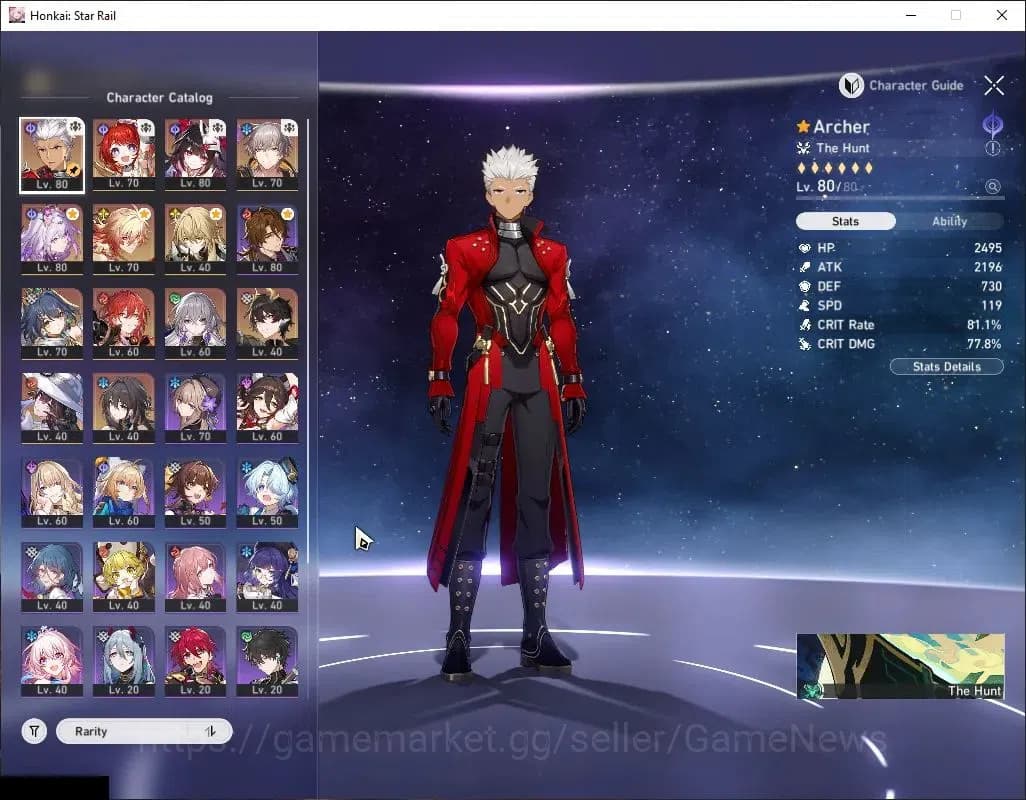 Honkai Star Rail Accounts Asia |TL 64|10 Limited|Castorice,The Dahlia,B3,Myd image 4