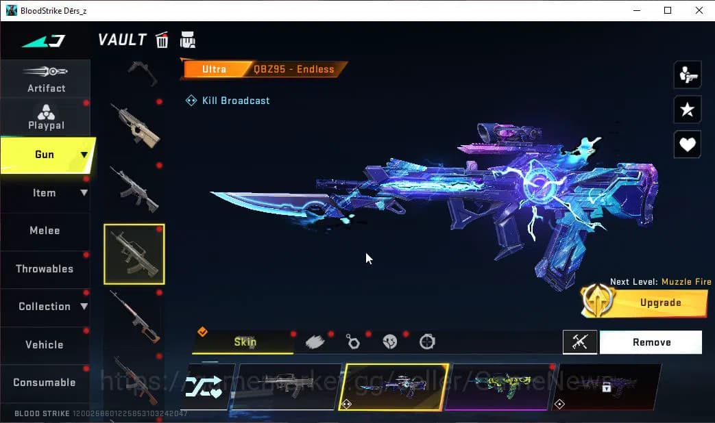 Blood Strike Accounts ASIA|ETERNAL ZERO-Odashadow|Melee Katana|19 ULTRA image 13