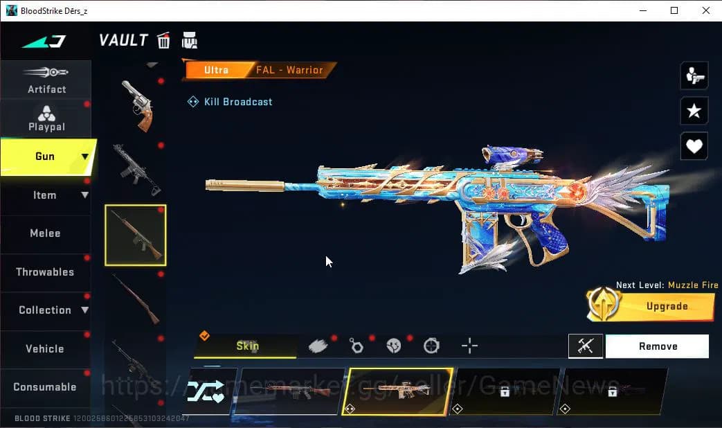 Blood Strike Accounts ASIA|ETERNAL ZERO-Odashadow|Melee Katana|19 ULTRA image 15