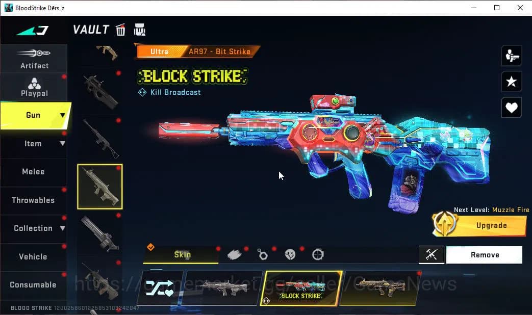 Blood Strike Accounts ASIA|ETERNAL ZERO-Odashadow|Melee Katana|19 ULTRA image 16