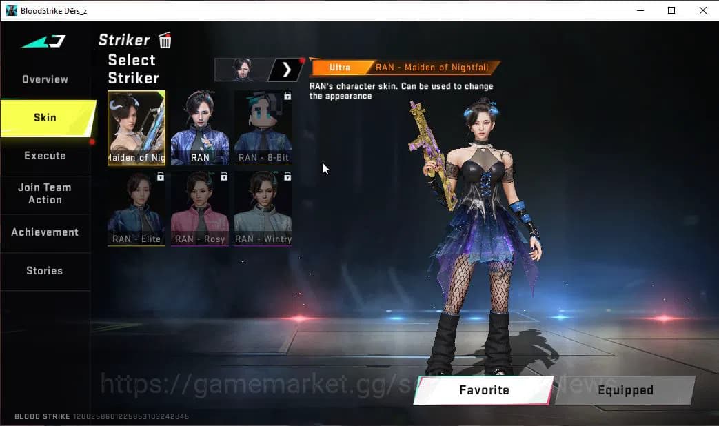 Blood Strike Accounts ASIA|ETERNAL ZERO-Odashadow|Melee Katana|19 ULTRA image 3