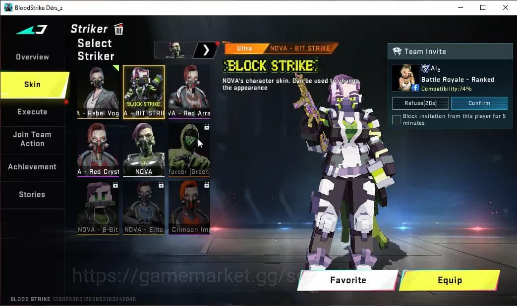 Blood Strike Accounts ASIA|ETERNAL ZERO-Odashadow|Melee Katana|19 ULTRA image 4