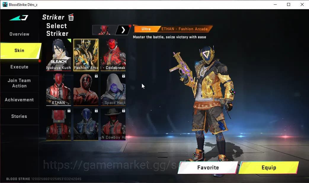 Blood Strike Accounts ASIA|ETERNAL ZERO-Odashadow|Melee Katana|19 ULTRA image 6