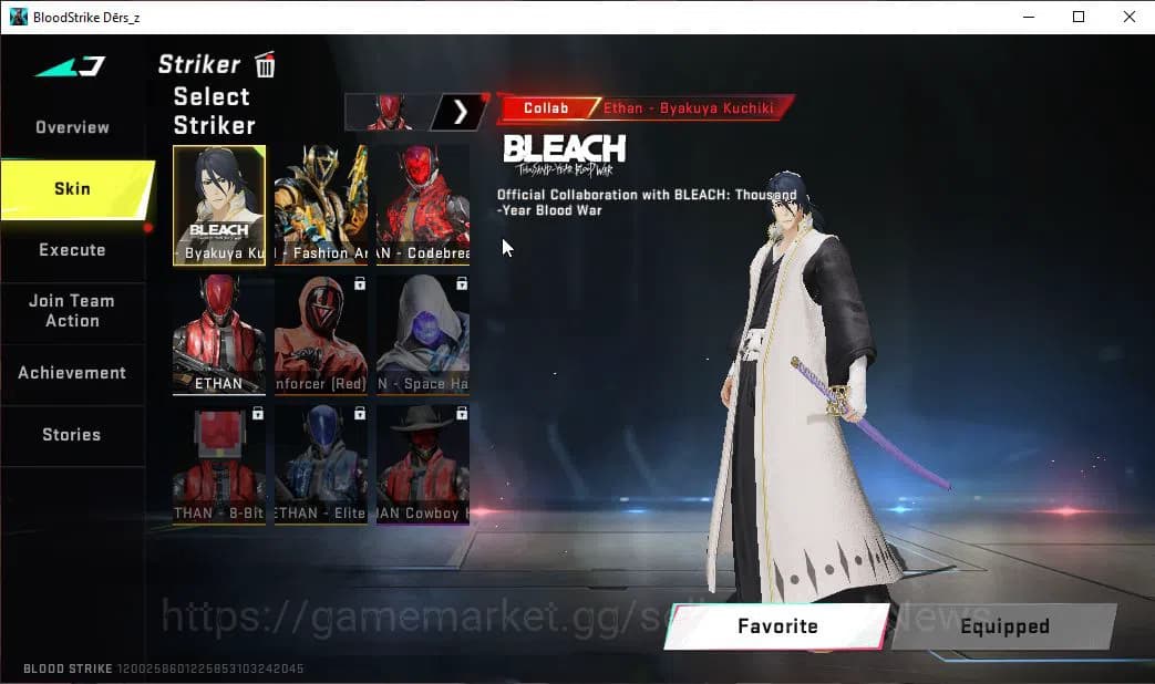 Blood Strike Accounts ASIA|ETERNAL ZERO-Odashadow|Melee Katana|19 ULTRA image 7