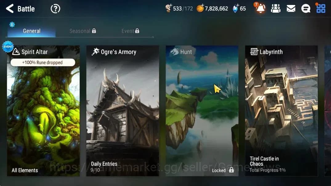 Epic Seven Accounts GLOBAL UNVERIF|New Era|3 ML(TE Kayron,Salome,Falle image 10