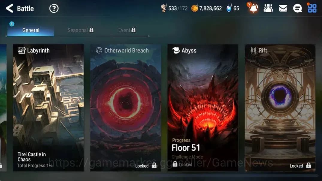 Epic Seven Accounts GLOBAL UNVERIF|New Era|3 ML(TE Kayron,Salome,Falle image 11