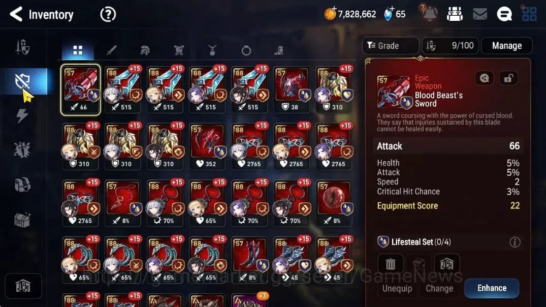 Epic Seven Accounts GLOBAL UNVERIF|New Era|3 ML(TE Kayron,Salome,Falle image 13