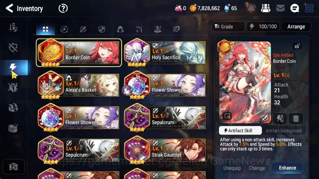 Epic Seven Accounts GLOBAL UNVERIF|New Era|3 ML(TE Kayron,Salome,Falle image 14